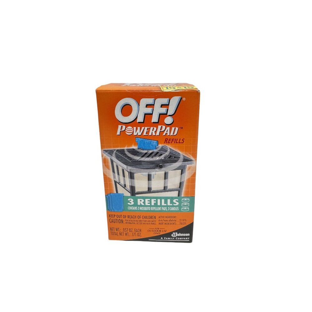 OFF! Lamp & Lantern PowerPad Refill Candles Backyard Garden 3 Candles 3 Pads #2